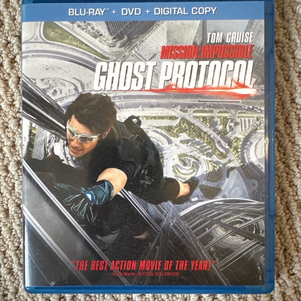 Mission: Impossible - Ghost Protocol Blu-ray
